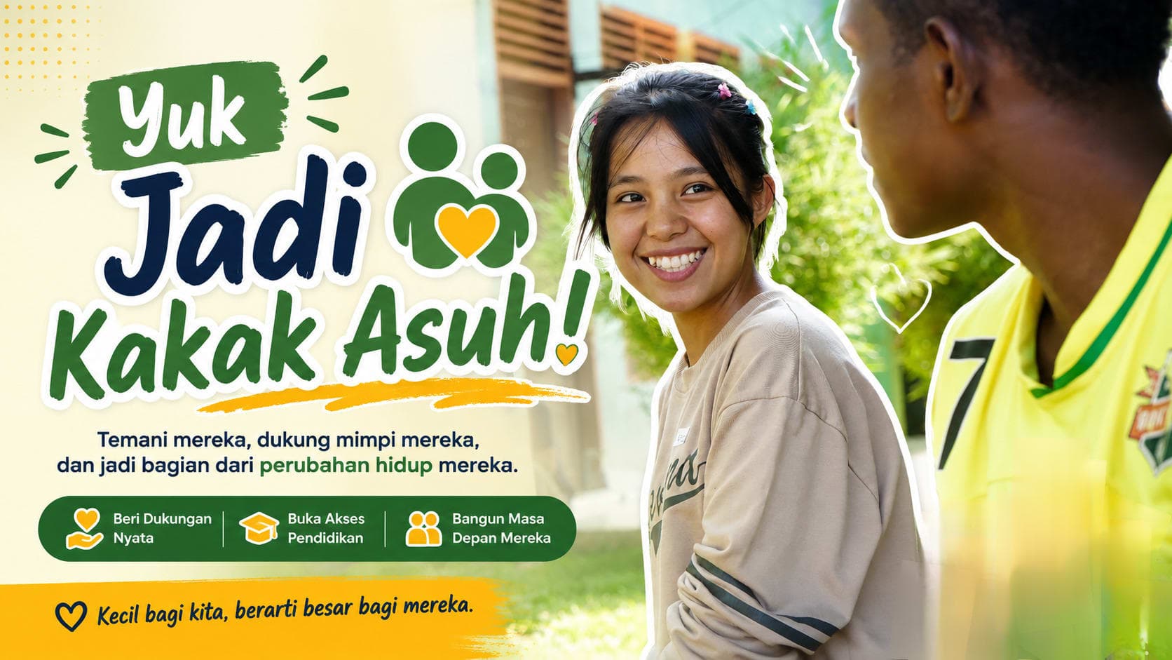 Yuk Jadi Kakak Asuh - Periode Agustus 2026